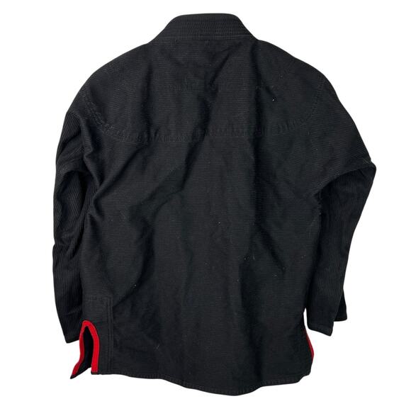 Elite Sports Brazilian Jiu Jitsu BJJ Gi Jacket Black Red Technical Fightwear A2 - Picture 2 of 7